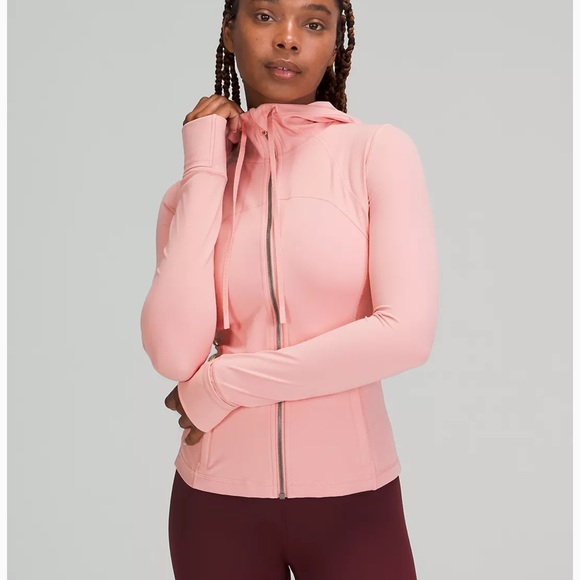 💕LULULEMON HOODED DEFINE JACKET*NULU-PINK PUFF💕 - Picture 1 of 16